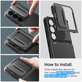 Spigen - Pouzdro Optik Armor pro Samsung Galaxy S24, černá