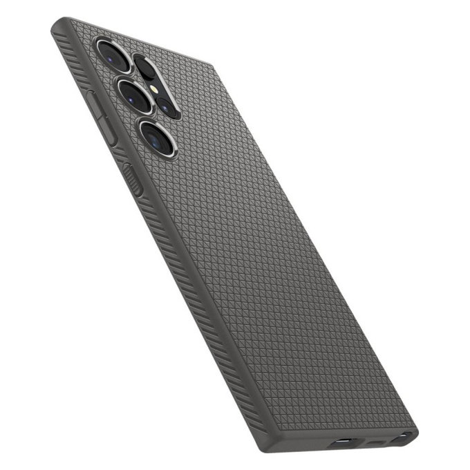 Spigen - Pouzdro Liquid Air pro Samsung Galaxy S24 Ultra, Granite Grey