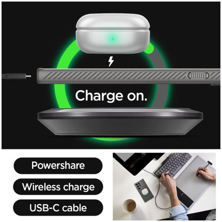 Spigen - Pouzdro Liquid Air pro Samsung Galaxy S24 Ultra, Granite Grey