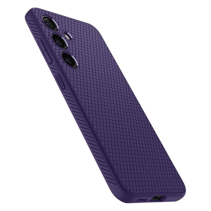 Spigen - Pouzdro Liquid Air pro Samsung Galaxy S24, Deep Purple