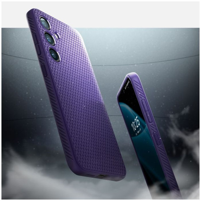 Spigen - Pouzdro Liquid Air pro Samsung Galaxy S24, Deep Purple