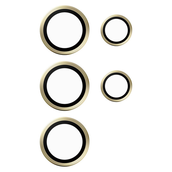 Ochranný kryt objektivu Hoops pro Samsung Galaxy S24 Ultra, Žlutá, PanzerGlass