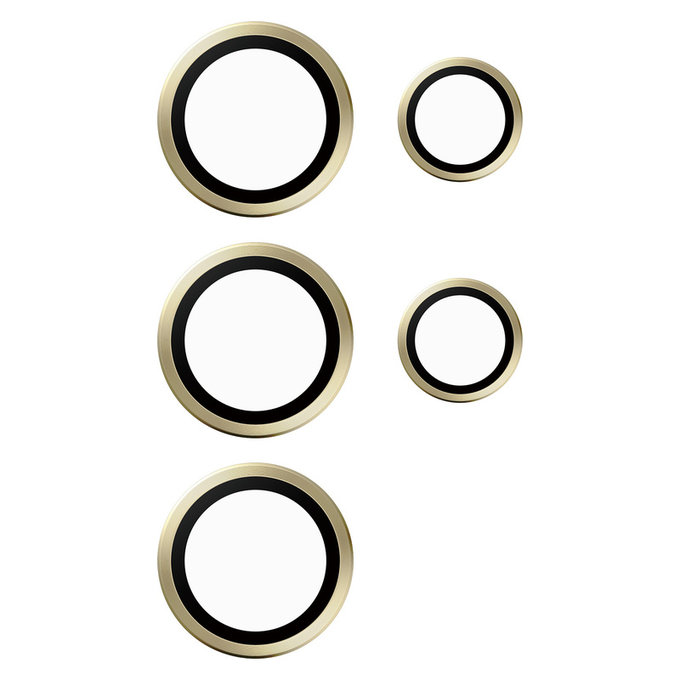 Ochranný kryt objektivu Hoops pro Samsung Galaxy S24 Ultra, Žlutá, PanzerGlass