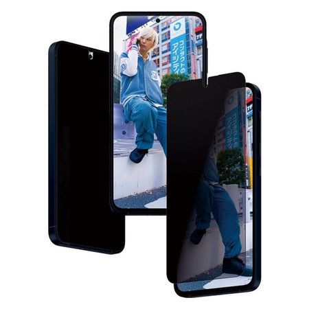 PanzerGlass - Tvrzené sklo Re:Fresh UWF Privacy s aplikátorem pro Samsung Galaxy A55, černá