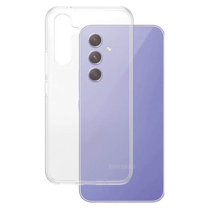 Pouzdro TPU pro Samsung Galaxy A54 5G, Transparentní, SAFE by PanzerGlass
