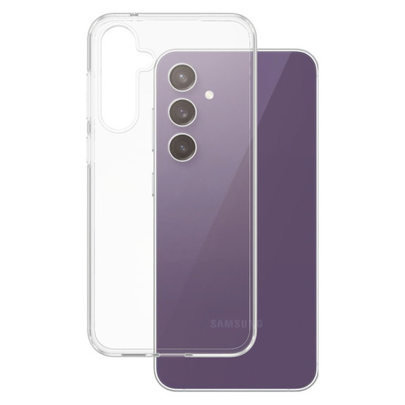 Pouzdro TPU pro Samsung Galaxy S23 FE, Transparentní, SAFE by PanzerGlass