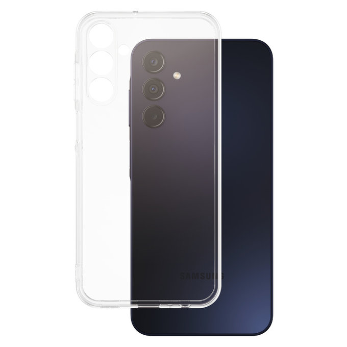 Pouzdro TPU pro Samsung Galaxy A15/A15 5G, Transparentní, SAFE by PanzerGlass