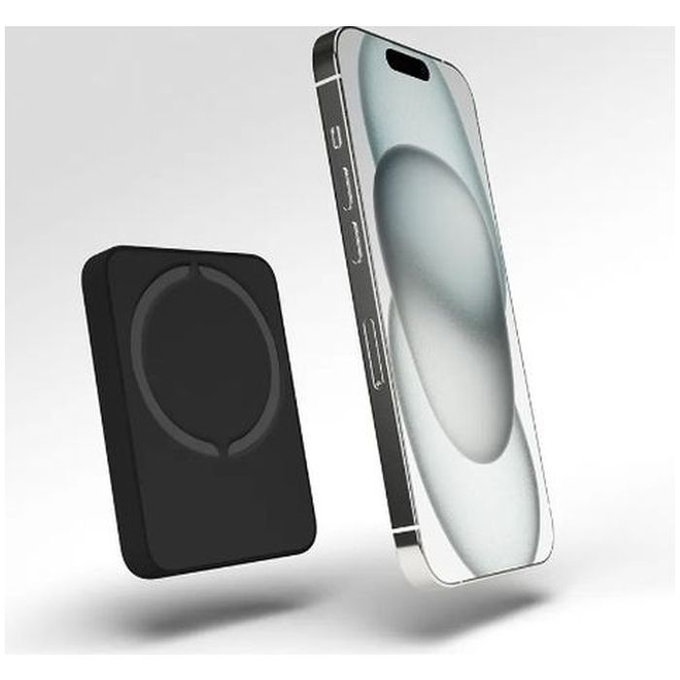 PURO - MagSafe PowerBank 4200 mAh 5W, USB-C, černá