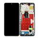 Honor X8a CRT-LX1 CRT-LX2 CRT-LX3 - LCD Displej + Dotykové Sklo + Rám (Midnight Black) TFT