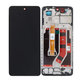 Oppo A98 - LCD Displej + Dotykové Sklo + Rám (Cool Black) TFT