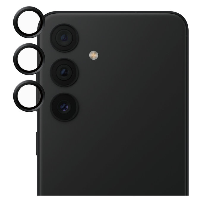 Ochranný kryt objektivu pro Samsung Galaxy S24/S23/S23+, Černá, SAFE by PanzerGlass