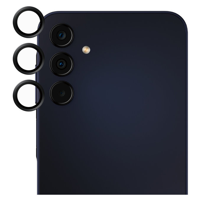 Ochranný kryt objektivu pro Samsung Galaxy A15/A15 5G, Černá, SAFE by PanzerGlass