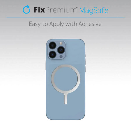 FixPremium - Magnet pro MagSafe Ultra, stříbrná