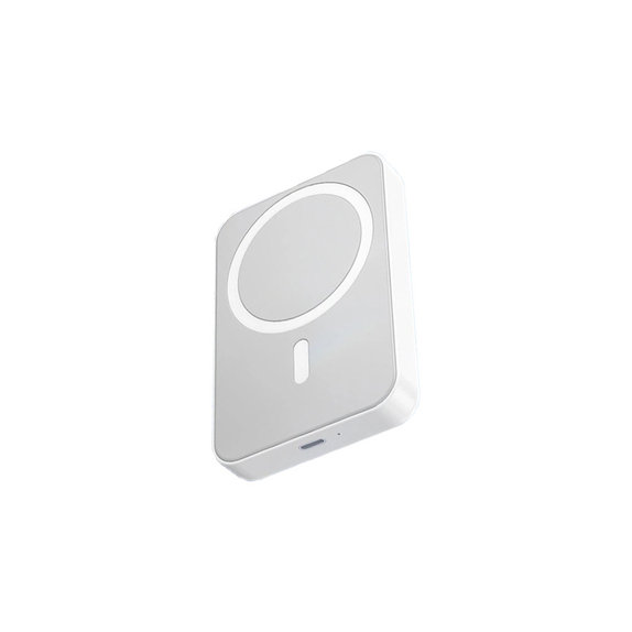 FixPremium - MagSafe PowerBank se Stojanem 10 000mAh, bílá
