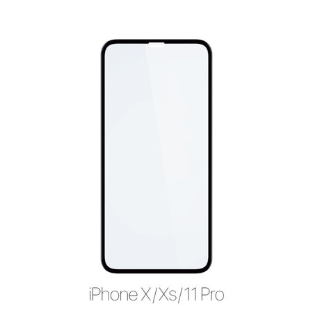 FixPremium FullCover Glass - Tvrzené Sklo pro iPhone X, XS a 11 Pro (10 Pack)