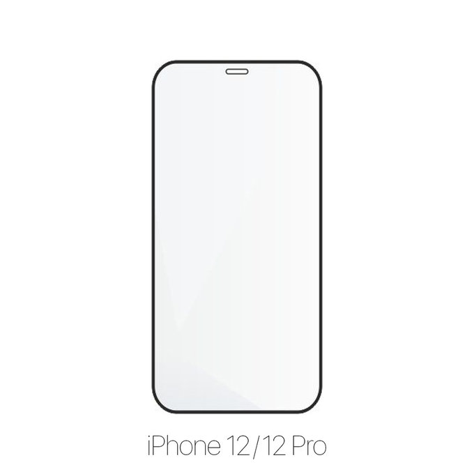 FixPremium FullCover Glass - Tvrzené Sklo pro iPhone 12 a 12 Pro (10 Pack)