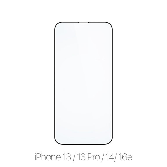 FixPremium FullCover Glass - Tvrzené Sklo pro iPhone 13, 13 Pro, 14 a 16e (10 Pack)