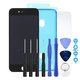 Apple iPhone 8, SE (2020), SE (2022) - LCD Displej + Dotykové Sklo + Rám (Black) Refurbished + Lepka pod LCD + Tvrzené Sklo + Set Nářadí - Multipack