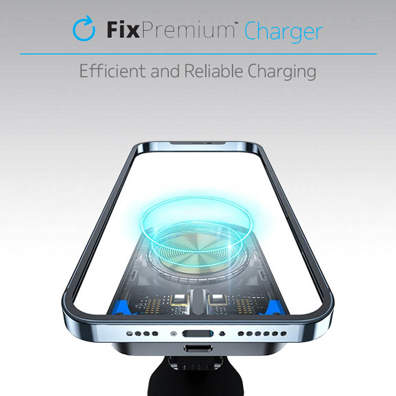 FixPremium - Autonabíječka s MagSafe V2, bílá