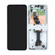 Samsung Galaxy Z Flip 6 F741B - LCD Displej + Dotykové Sklo + Rám (White) - GH82-35014F Genuine Service Pack