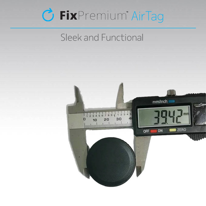 FixPremium - Ochranný kryt pro AirTag, černý