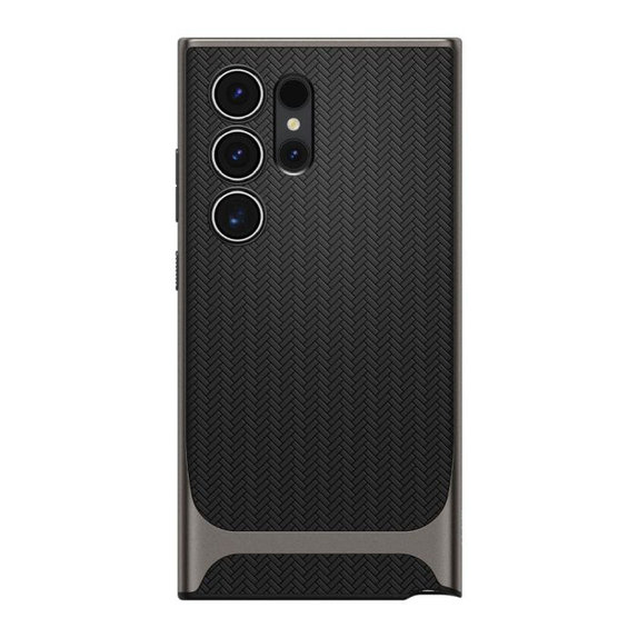 Spigen - Pouzdro Neo Hybrid pro Samsung Galaxy S24 Ultra, Gunmetal