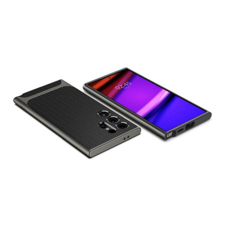 Spigen - Pouzdro Neo Hybrid pro Samsung Galaxy S24 Ultra, Gunmetal
