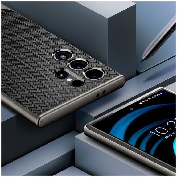 Spigen - Pouzdro Neo Hybrid pro Samsung Galaxy S24 Ultra, Gunmetal