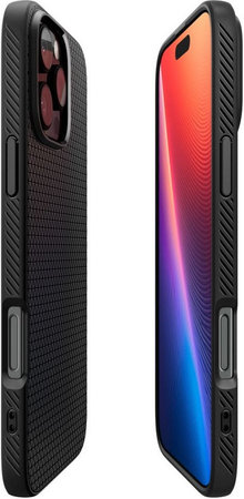 Spigen - Pouzdro Liquid Air pro iPhone 16 Pro Max, matte black