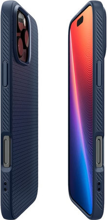 Spigen - Pouzdro Liquid Air pro iPhone 16 Pro Max, navy blue