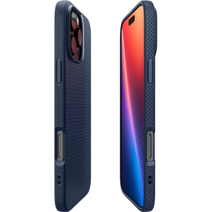 Spigen - Pouzdro Liquid Air pro iPhone 16 Pro Max, navy blue