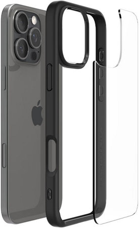 Spigen - Pouzdro Ultra Hybrid pro iPhone 16 Pro Max, matte black