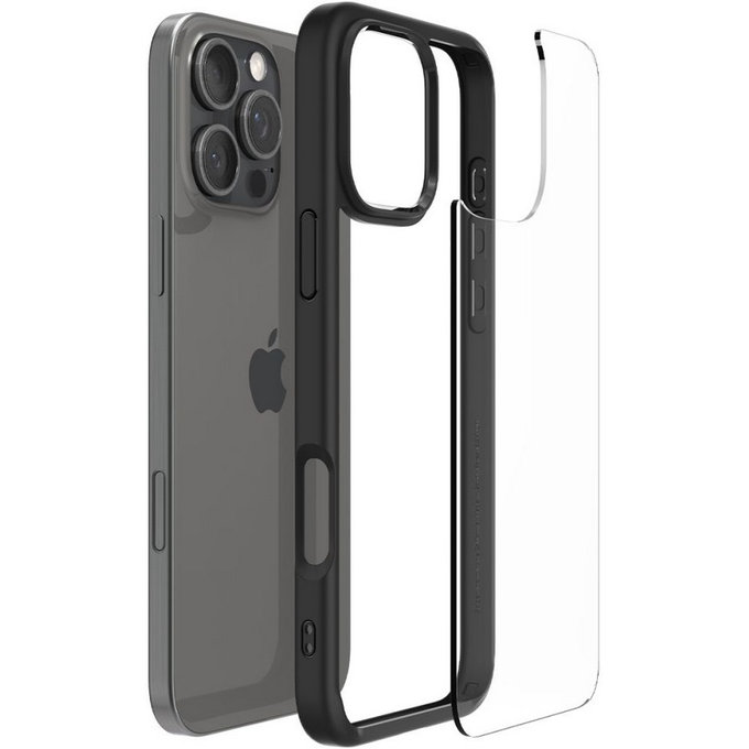 Spigen - Pouzdro Ultra Hybrid pro iPhone 16 Pro Max, matte black