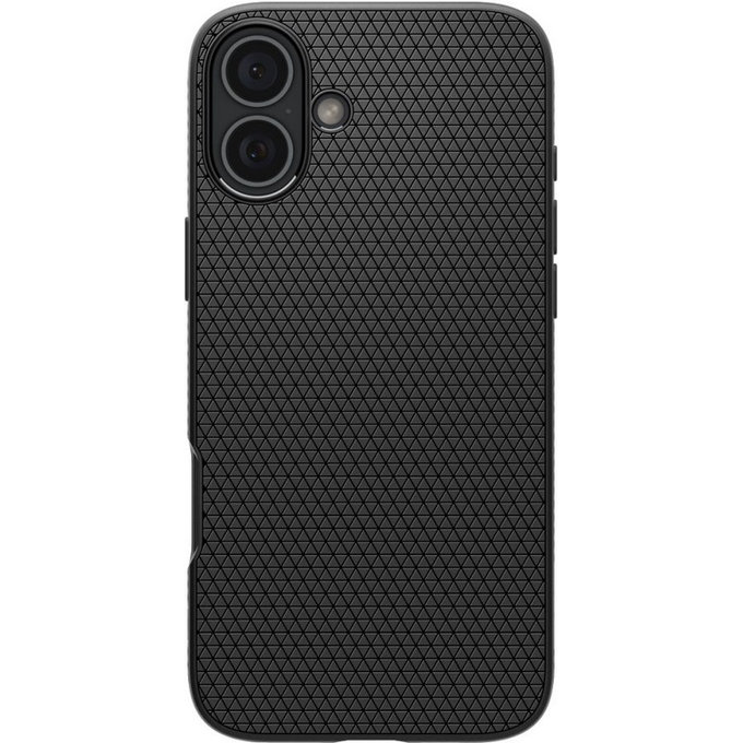 Spigen - Pouzdro Liquid Air pro iPhone 16 Plus, matte black