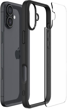 Spigen - Pouzdro Ultra Hybrid pro iPhone 16 Plus, matte black