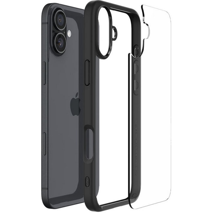 Spigen - Pouzdro Ultra Hybrid pro iPhone 16 Plus, matte black