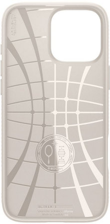 Spigen - Pouzdro Liquid Air pro iPhone 16 Pro, natural titanium