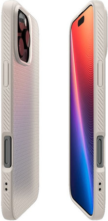Spigen - Pouzdro Liquid Air pro iPhone 16 Pro, natural titanium