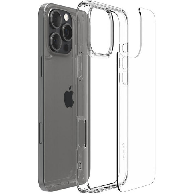 Spigen - Pouzdro Ultra Hybrid pro iPhone 16 Pro, crystal clear
