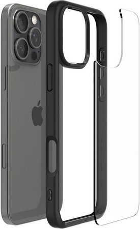 Spigen - Pouzdro Ultra Hybrid pro iPhone 16 Pro, matte black