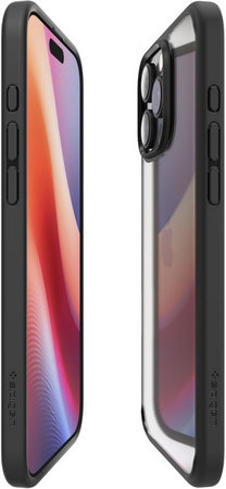 Spigen - Pouzdro Ultra Hybrid pro iPhone 16 Pro, matte black