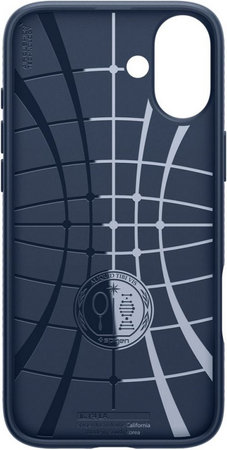 Spigen - Pouzdro Liquid Air pro iPhone 16, navy blue