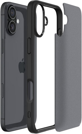 Spigen - Pouzdro Ultra Hybrid pro iPhone 16, frost black