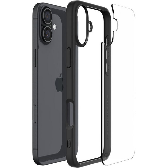 Spigen - Pouzdro Ultra Hybrid pro iPhone 16, matte black