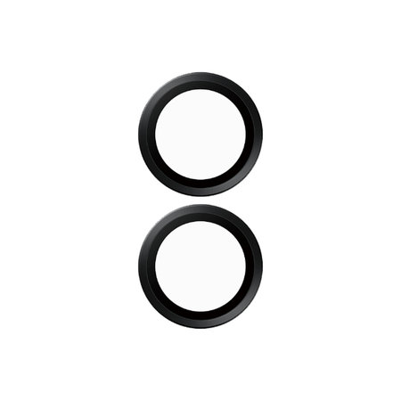 PanzerGlass - Ochranný Kryt Objektivu Fotoaparátu Hoops pro iPhone 16 a 16 Plus, černá