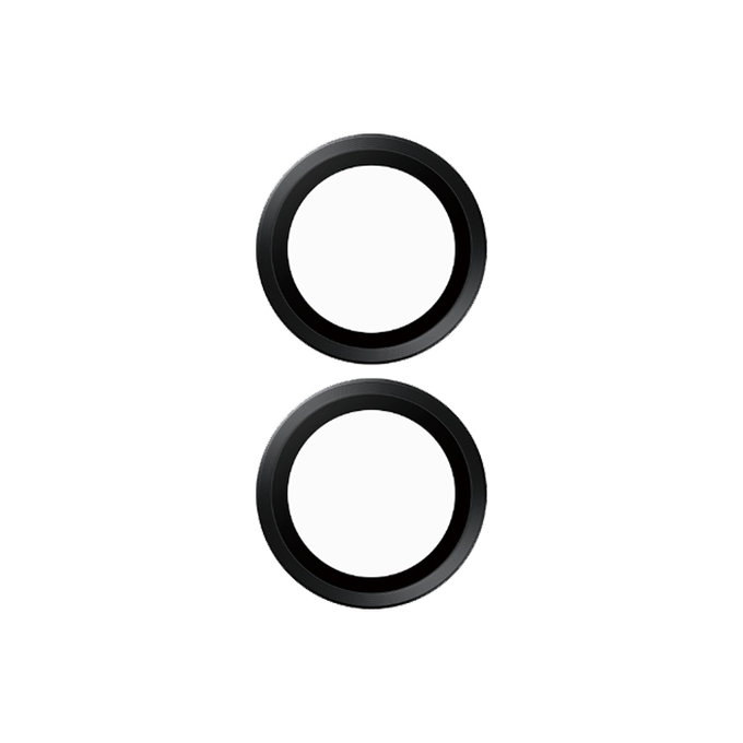 PanzerGlass - Ochranný Kryt Objektivu Fotoaparátu Hoops pro iPhone 16 a 16 Plus, černá