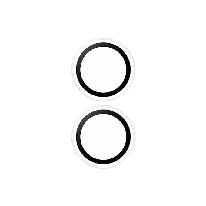 PanzerGlass - Ochranný Kryt Objektivu Fotoaparátu Hoops pro iPhone 16 a 16 Plus, transparentní