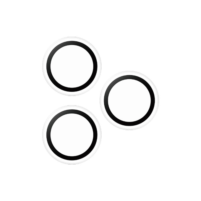 PanzerGlass - Ochranný Kryt Objektivu Fotoaparátu Hoops pro iPhone 16 Pro a 16 Pro Max, transparentní