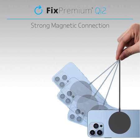 FixPremium - MagSafe Nabíječka s Qi2, černá