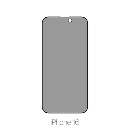 FixPremium Privacy Anti-Spy Glass - Tvrzené Sklo pro iPhone 16
